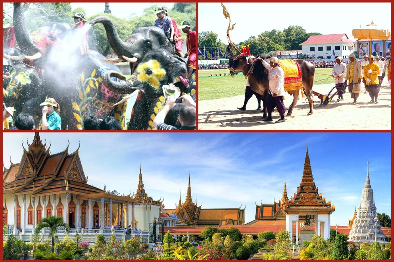 Dry season is April to May in Cambodia